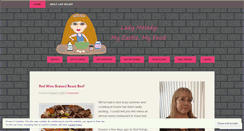 Desktop Screenshot of meladycooks.com